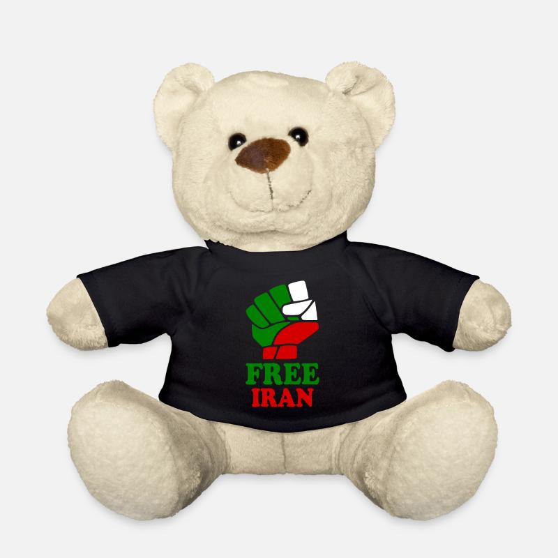 Free iran - Teddy - Schwarz
