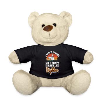 Zigarette Tabak Rauchfrei Gesundheit - Teddy - Schwarz - Vorne
