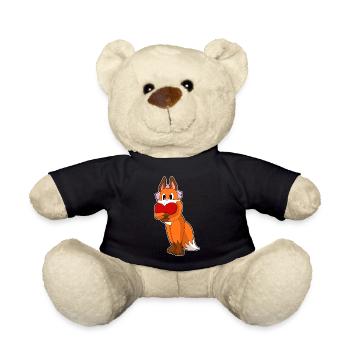 Mariage Fox Bride Heart - Nounours - noir - Devant