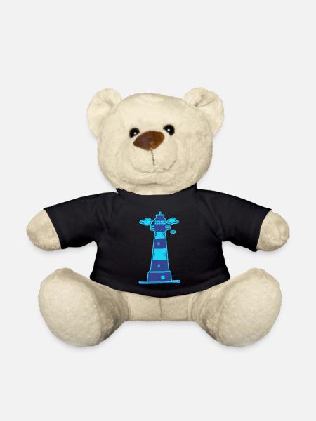 The Lighthouse - Teddy Bear - black