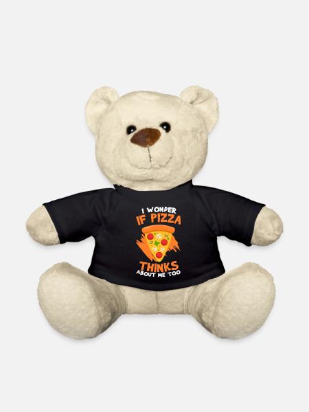 Fast Food Italienisch Liebe - Teddy - Schwarz