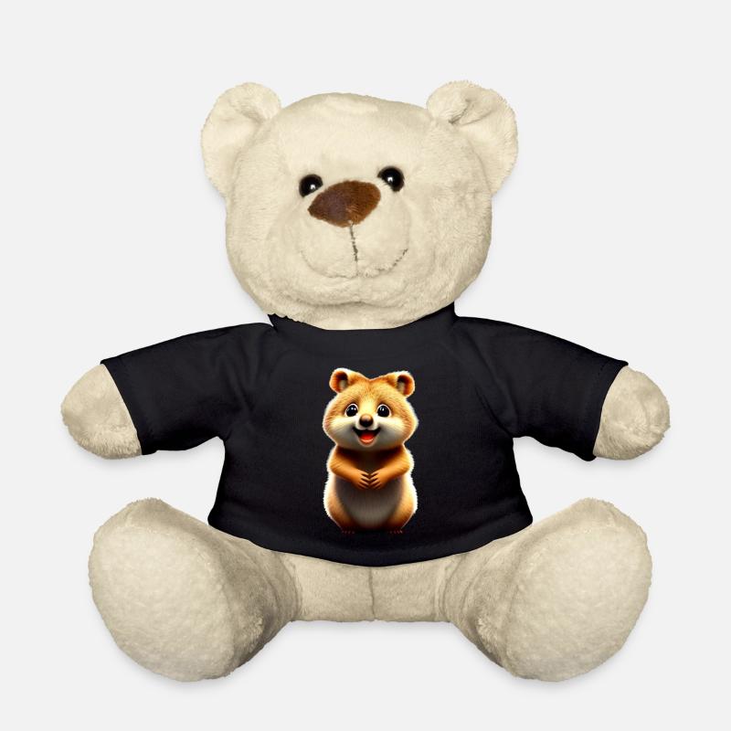 Quokka - Teddy - Schwarz