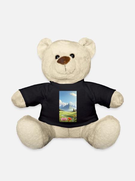 Landschaft - Teddy - Schwarz