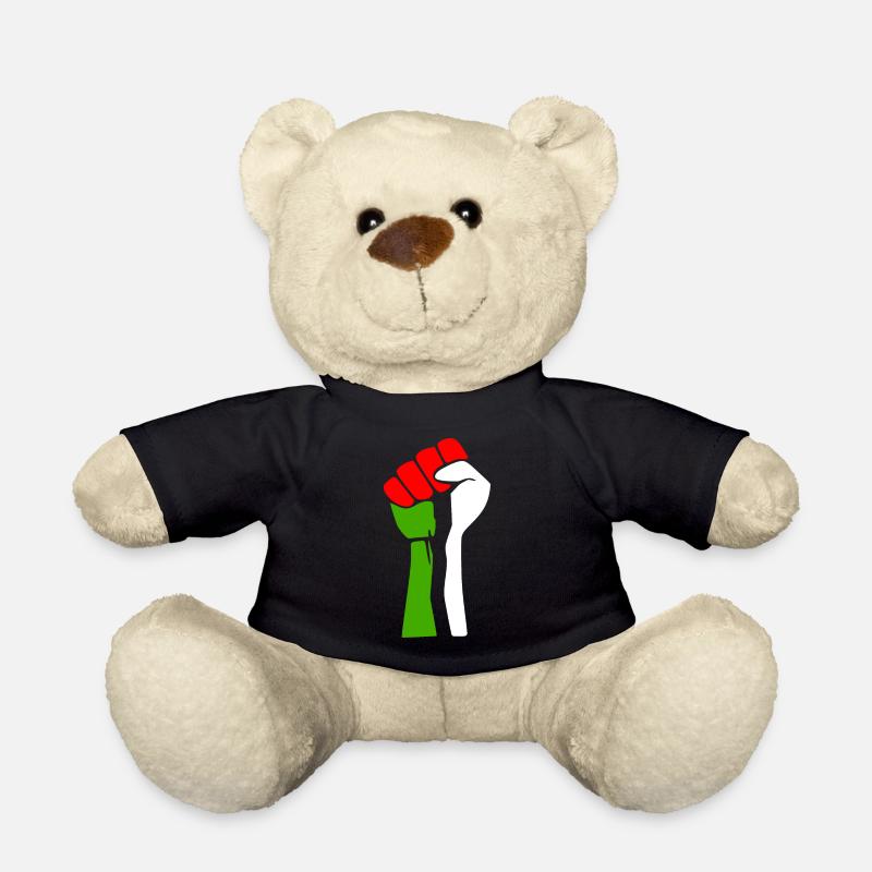 Free palestine - Nounours - noir