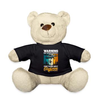 Fallschirm Sprung Extremsport Base Jump - Teddy - Schwarz - Vorne