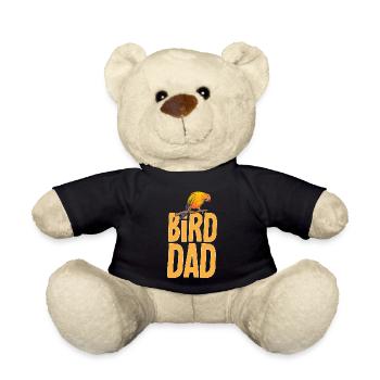 Parakeet, Parrot, Parakeet, Bird - Teddy Bear - black - Front