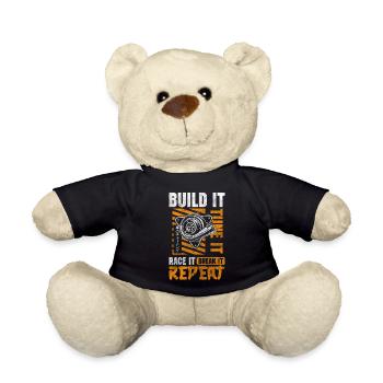 Tuning mechanic classic - Teddy Bear - black - Front