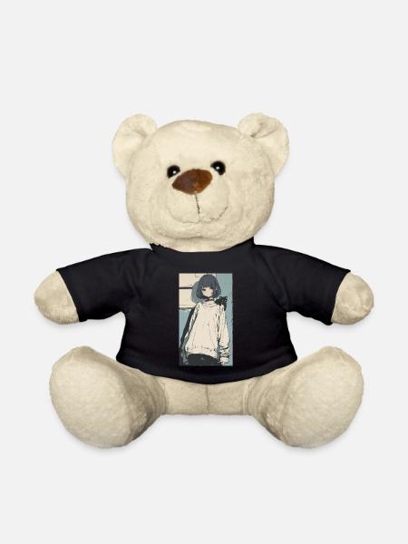 SWS ANIME - Teddy - Schwarz