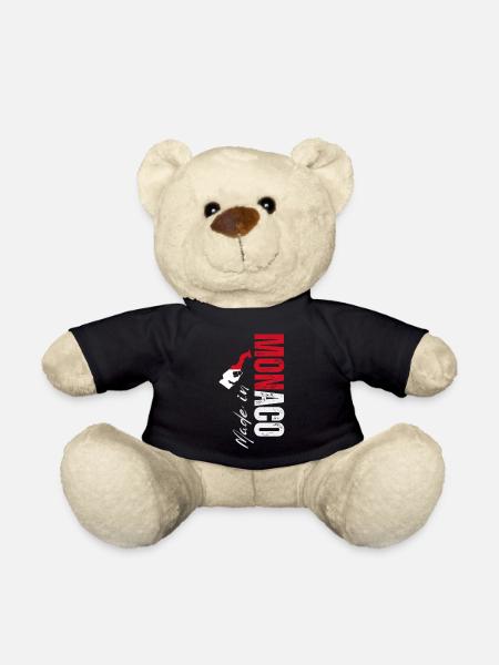 Hergestellt in Monaco, vertikales Design - Teddy - Schwarz