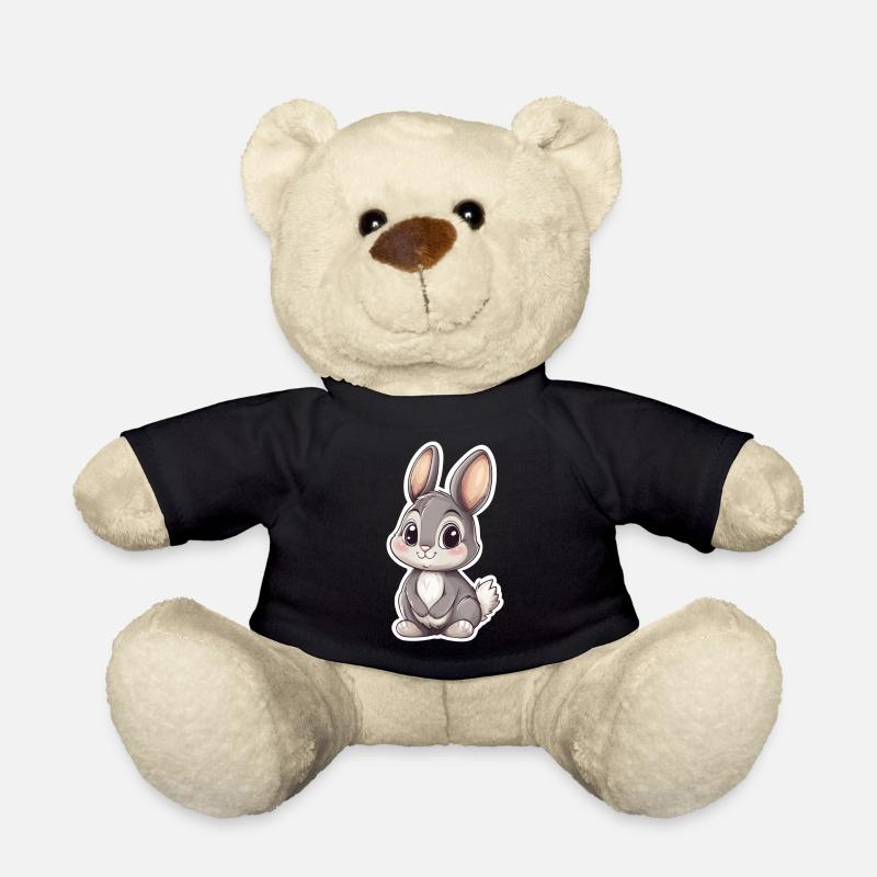Hase - Teddy - Schwarz