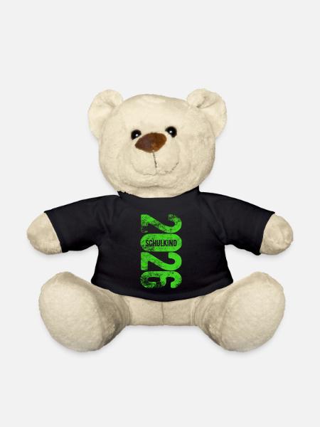 Schulkind 2026 - Einschulung - Erstklässler - Teddy - Schwarz