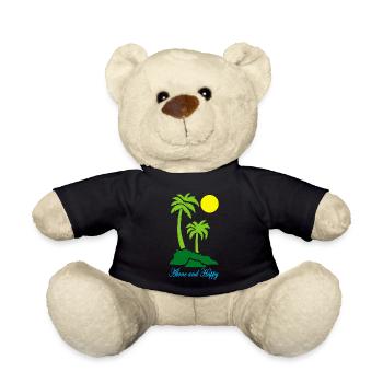 Seul et heureux - Nounours - noir - Devant