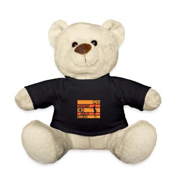 Kunstrad Fahrrad Einrad - Teddy - Schwarz - Vorne
