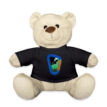 Sport Climbing Rock Climbing - Teddy Bear - black - Front