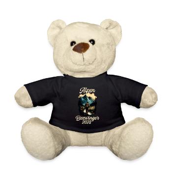 Alpenbezwinger 2023 Alpenüberquerung Finisher - Teddy - Schwarz - Vorne