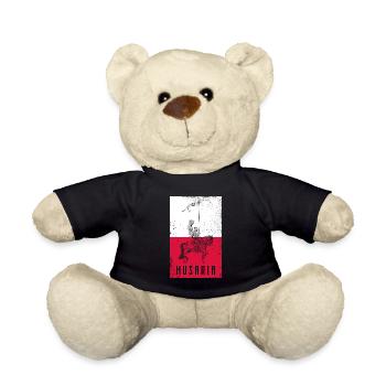 Polen Husaria Husaren Kavallerie Militär Geschicht - Teddy - Schwarz - Vorne