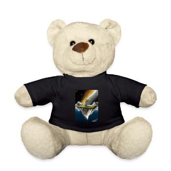 Flying Island Outer Space - Teddy - Schwarz - Vorne