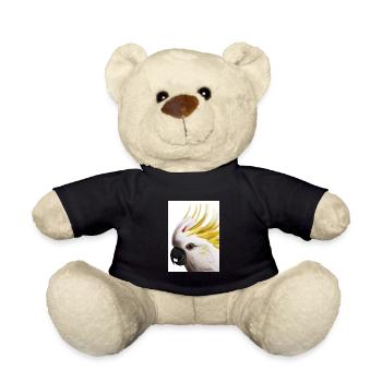 Kopf eines Kakadus - Teddy - Schwarz - Vorne