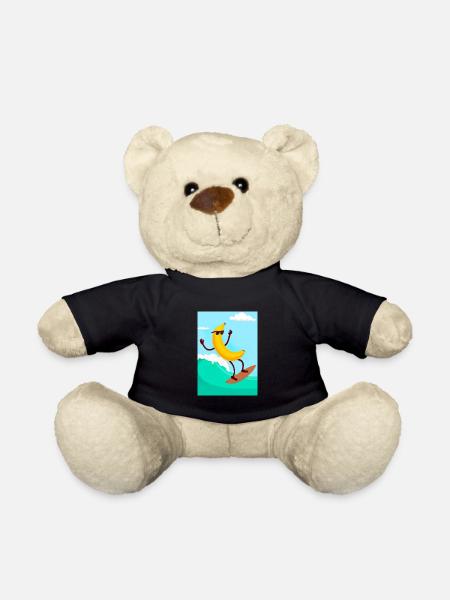 Surfen Banane - Teddy - Schwarz