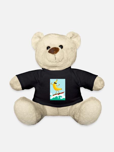 Surfen Banane - Teddy - Schwarz