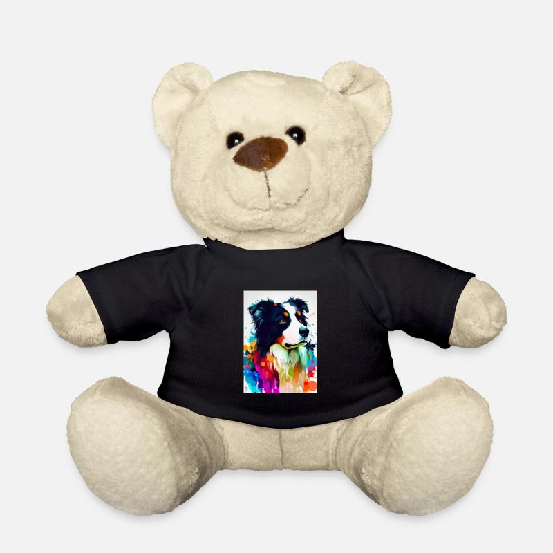 Bunter Border Collie - Teddy - Schwarz