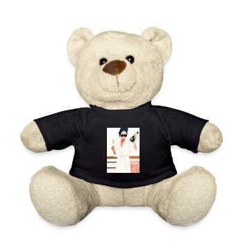 Frauen Weinbad - Teddy - Schwarz - Vorne