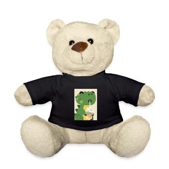 Niedliches Baby-Dinosaurier-Getränk Shake - Teddy - Schwarz - Vorne