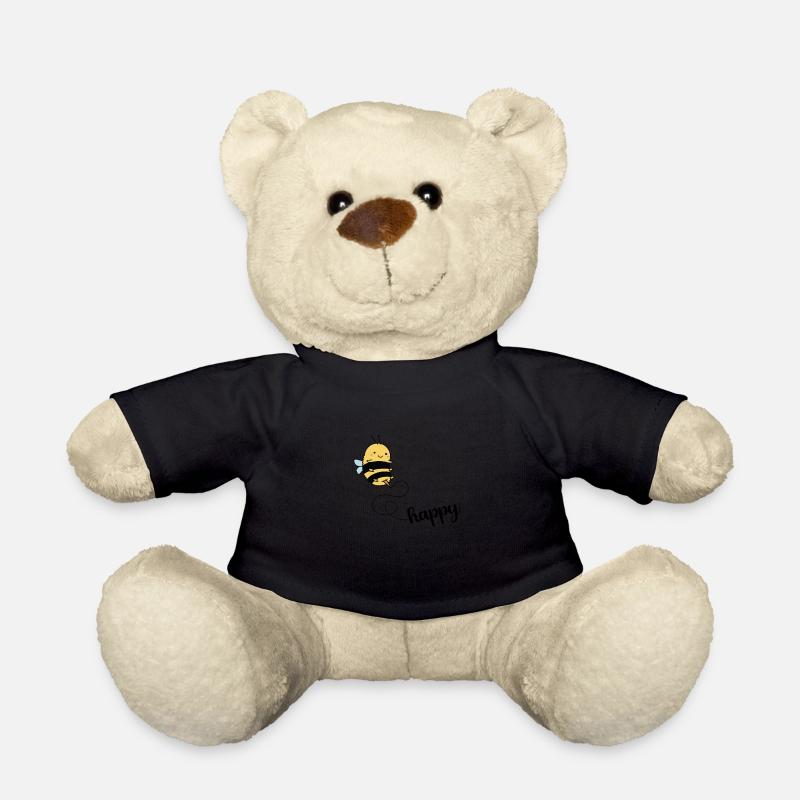 Bee Happy - Nounours - noir