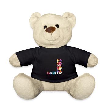 Colorful Birthday Limited Edition 1992 - Teddy Bear - black - Front
