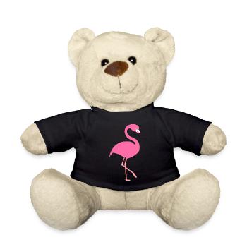 Flamingo - Teddy - Schwarz - Vorne