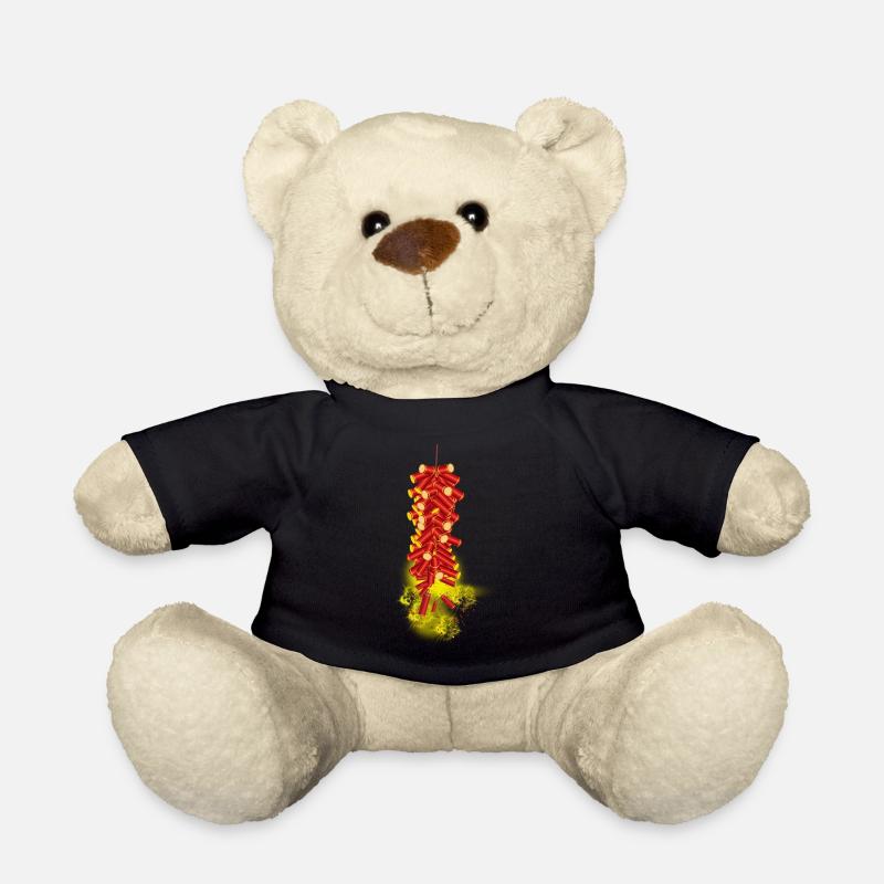 Feuerwerker - Teddy - Schwarz
