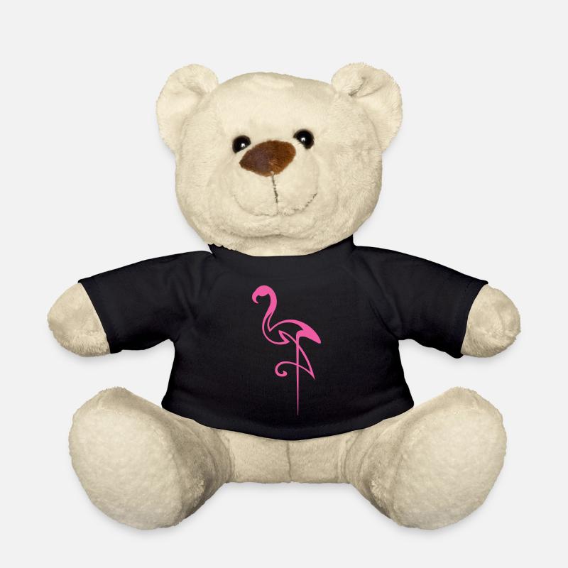 Flamingo - Teddy - Schwarz