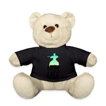 Aikido Schwertkampf Japan - Teddy - Schwarz - Vorne