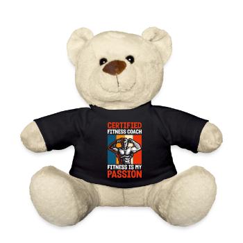 Gym Train Pumps Athletes - Teddy Bear - black - Front