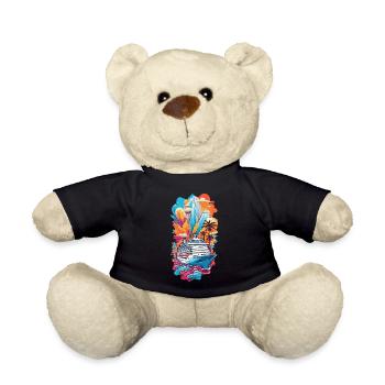 Kreuzfahrt Traum Meer & Luxus Schifffahrt - Teddy - Schwarz - Vorne
