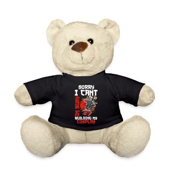 Manga Disguise Fan - Teddy Bear - black - Front
