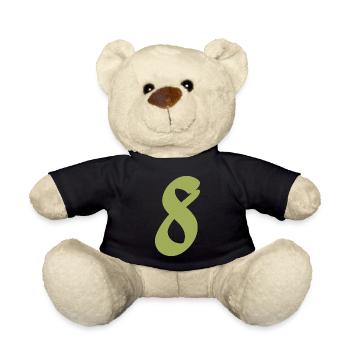 8 - Nounours - noir - Devant