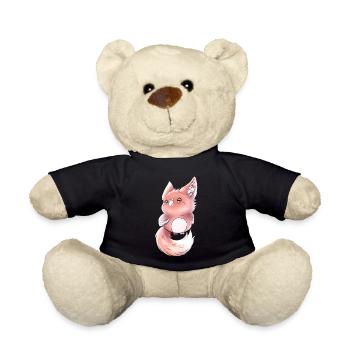 Lupifowl peach edition - Teddy - Schwarz - Vorne