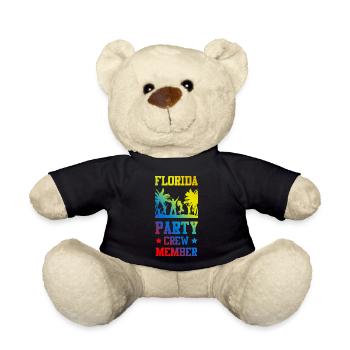 Équipe de fête en Floride - Nounours - noir - Devant