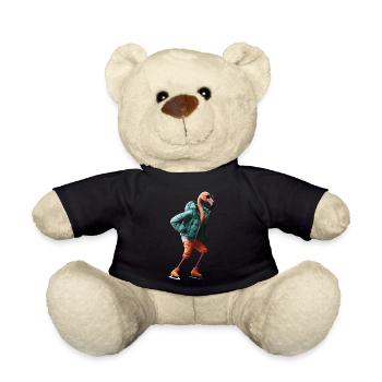 Flamingo - Teddy - Schwarz - Vorne
