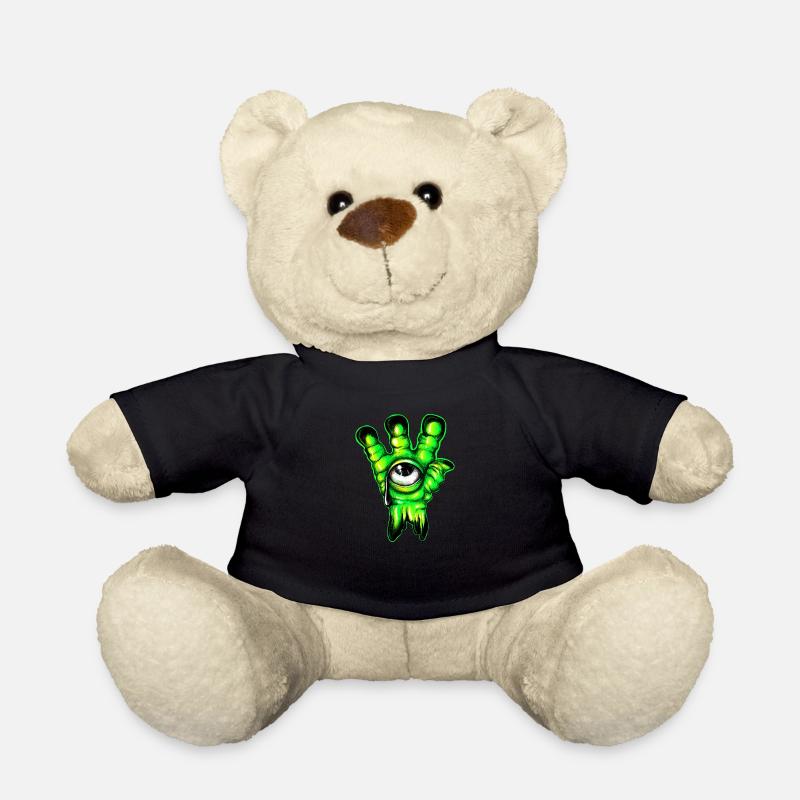 Couleur de la main étrangère - Nounours - noir