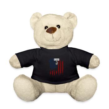 Retired - Veteran - Teddy - Schwarz - Vorne