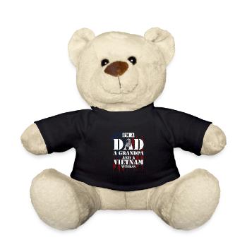 I'm A Dad A Grandpa And A Vietna... - Teddy - Schwarz - Vorne