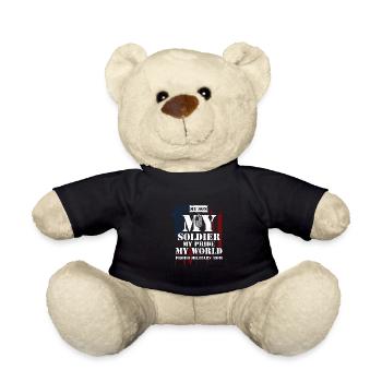 My Son My Soldier My Pride My Wo... - Teddy - Schwarz - Vorne