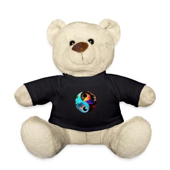 Yin Yang - Teddy - Schwarz - Vorne