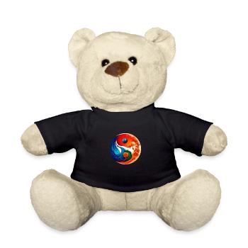 Yin Yang - Teddy - Schwarz - Vorne