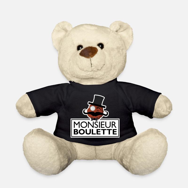 Monsieur Boulette 2.0 - Nounours - noir