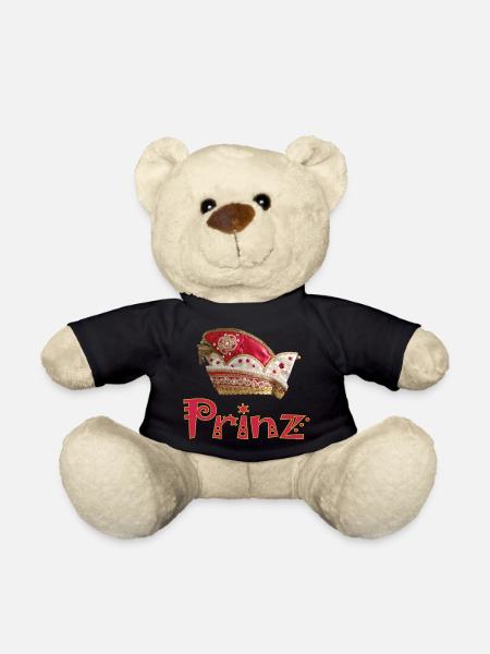 Karneval Prinz Prince - Teddy - Schwarz
