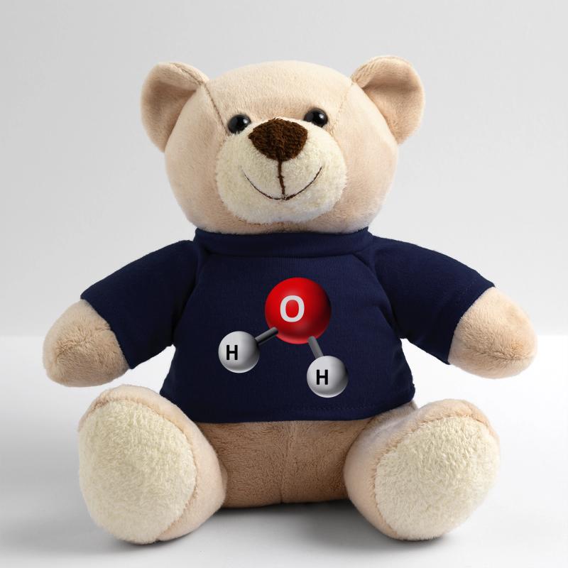 Water Molecule Graphic Teddy Bear