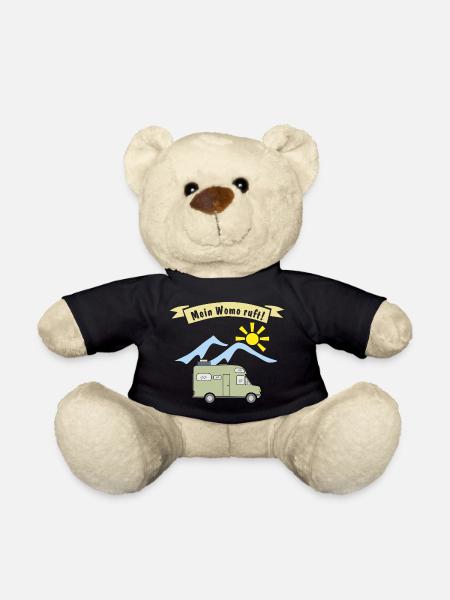 mein womo ruft - Teddy - Schwarz